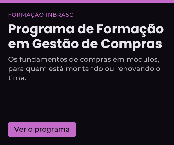 Programa de Formação em Gestão de Compras